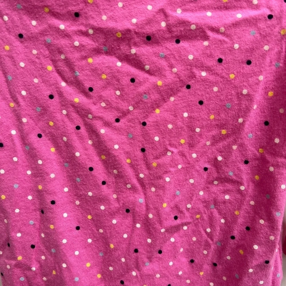 Baby Gap 12-18M Pink Polka Dot Long Sleeve Onesie